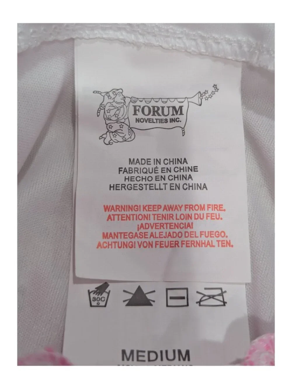 Forum Novelties Pink Cowgirl Costume Girls 8-10 NWT Hat Top Skirt Western